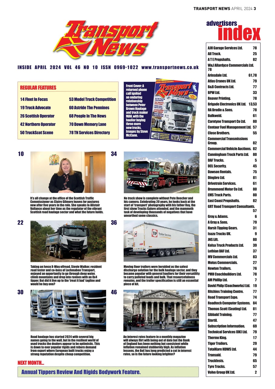 Transport News Preview Pages