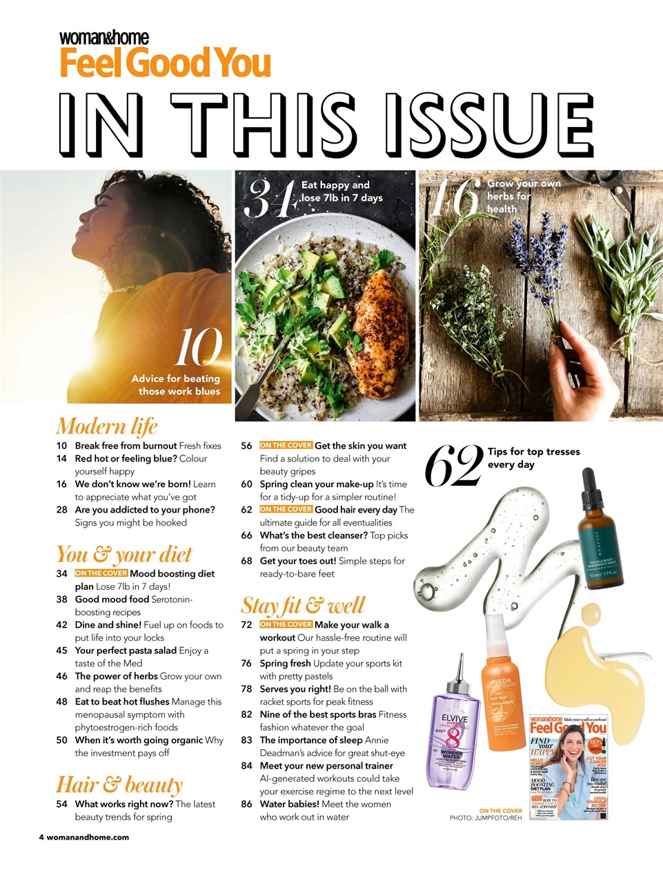 Woman&Home Feel Good You Preview Pages