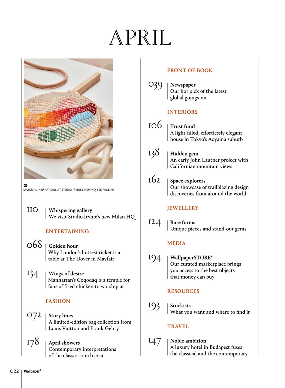 Wallpaper* Preview Pages