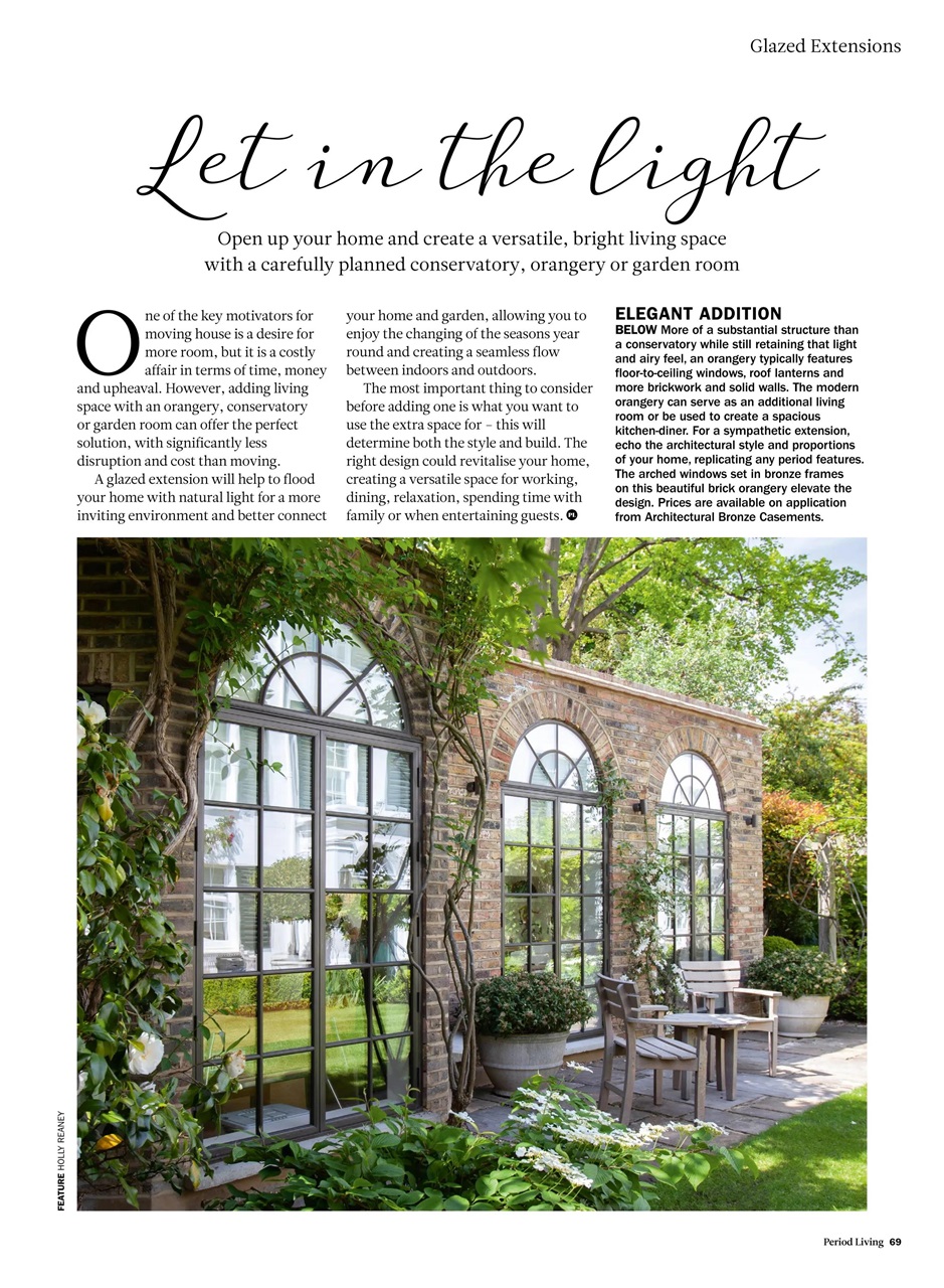 Period Living Magazine Preview Pages