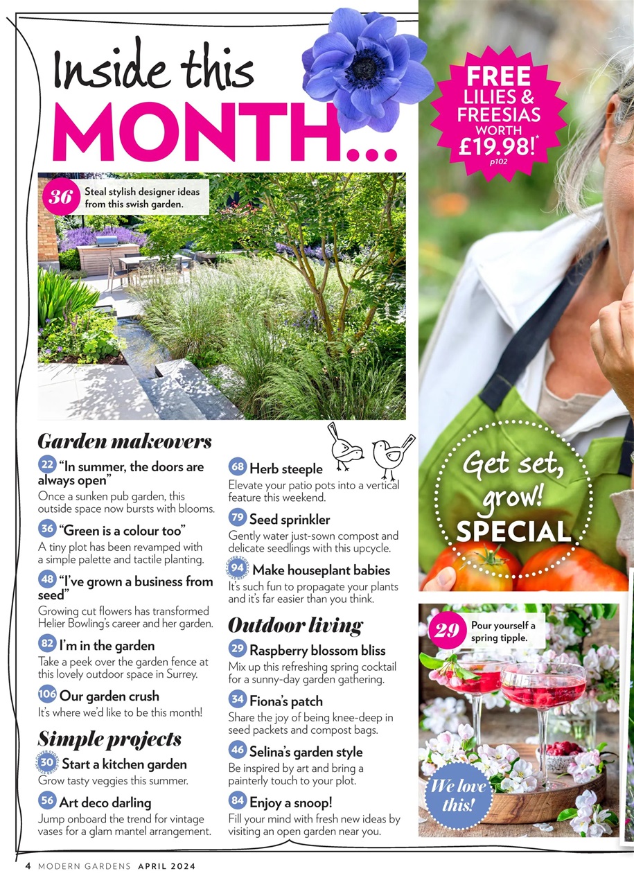 Modern Gardens Preview Pages