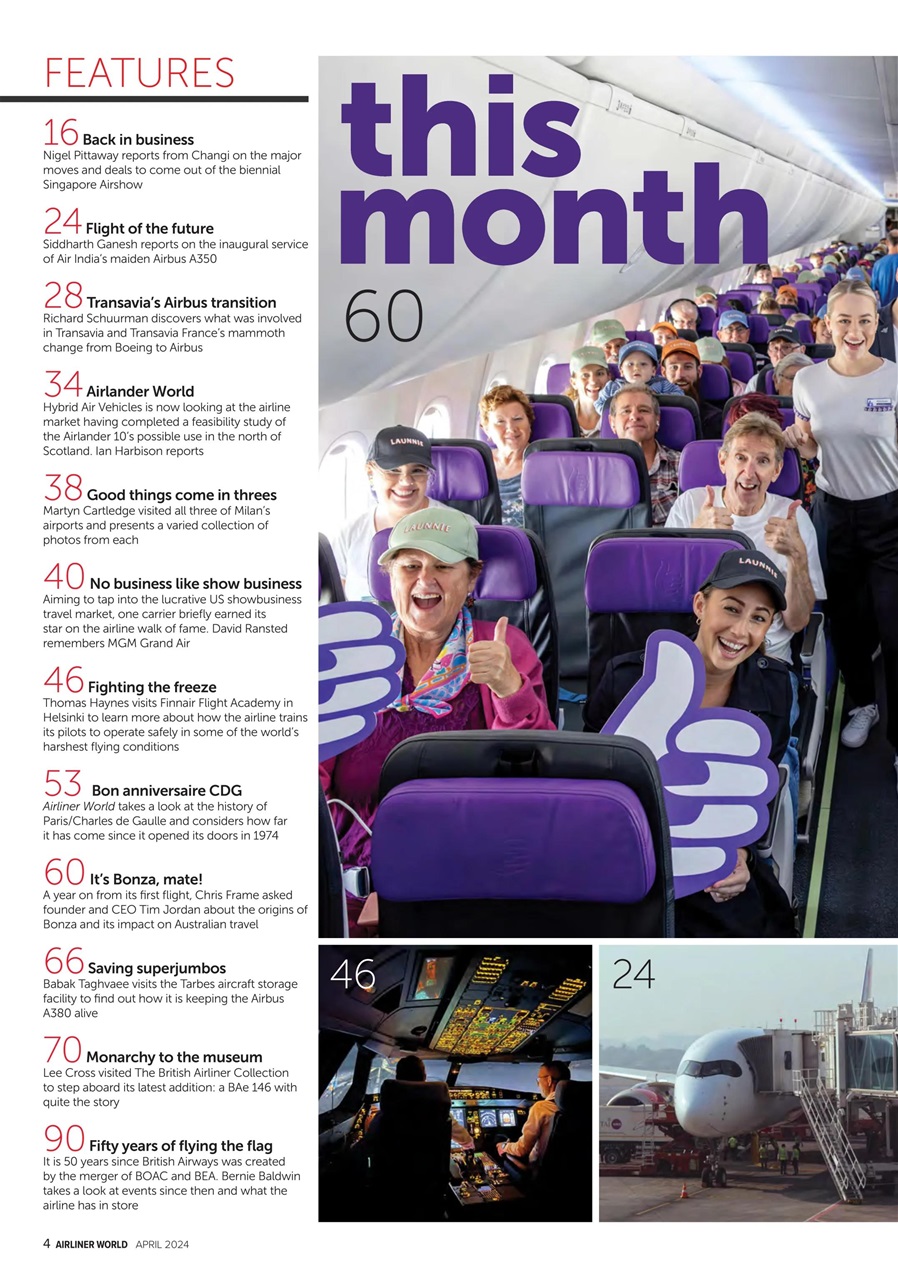 Airliner World Preview Pages