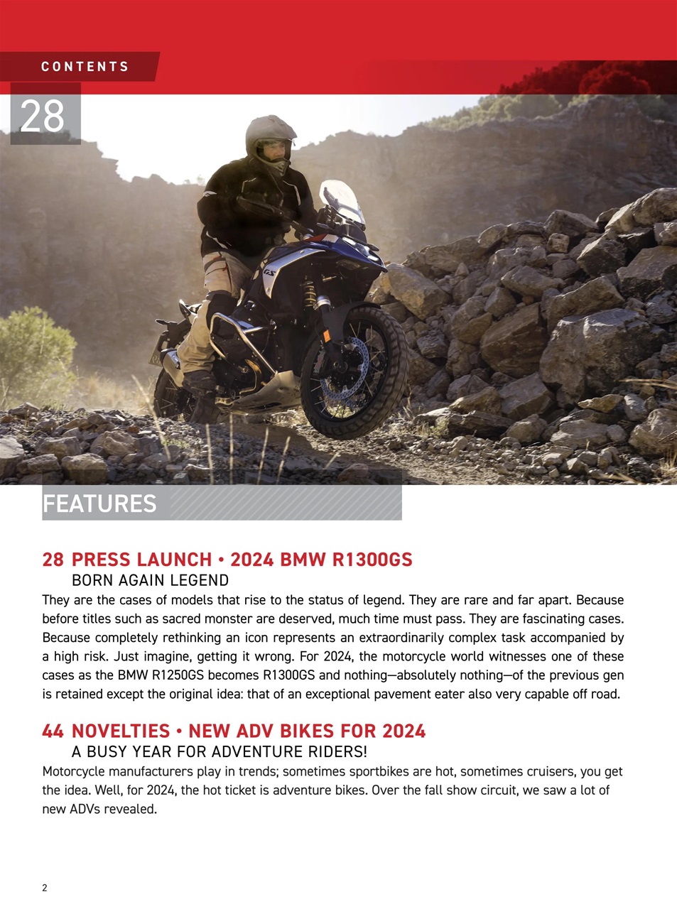 Cycle Canada Preview Pages
