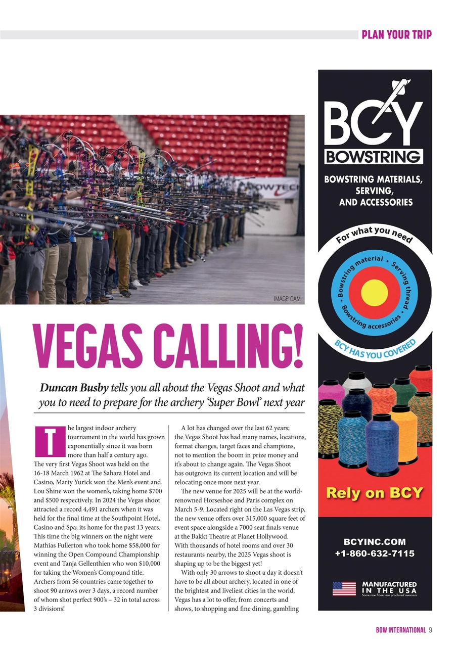 Bow International Preview Pages