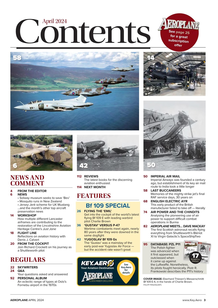 Aeroplane Preview Pages