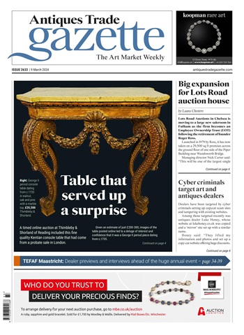 Antiques Trade Gazette issue 2633