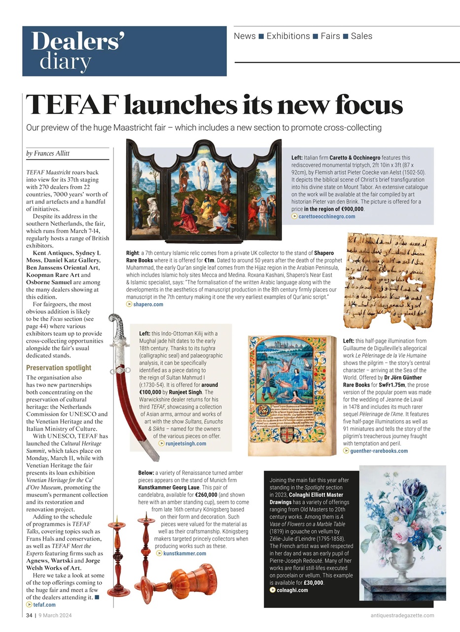 Antiques Trade Gazette Preview Pages