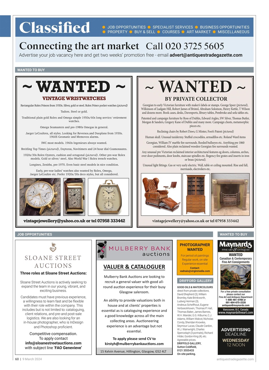 Antiques Trade Gazette Preview Pages