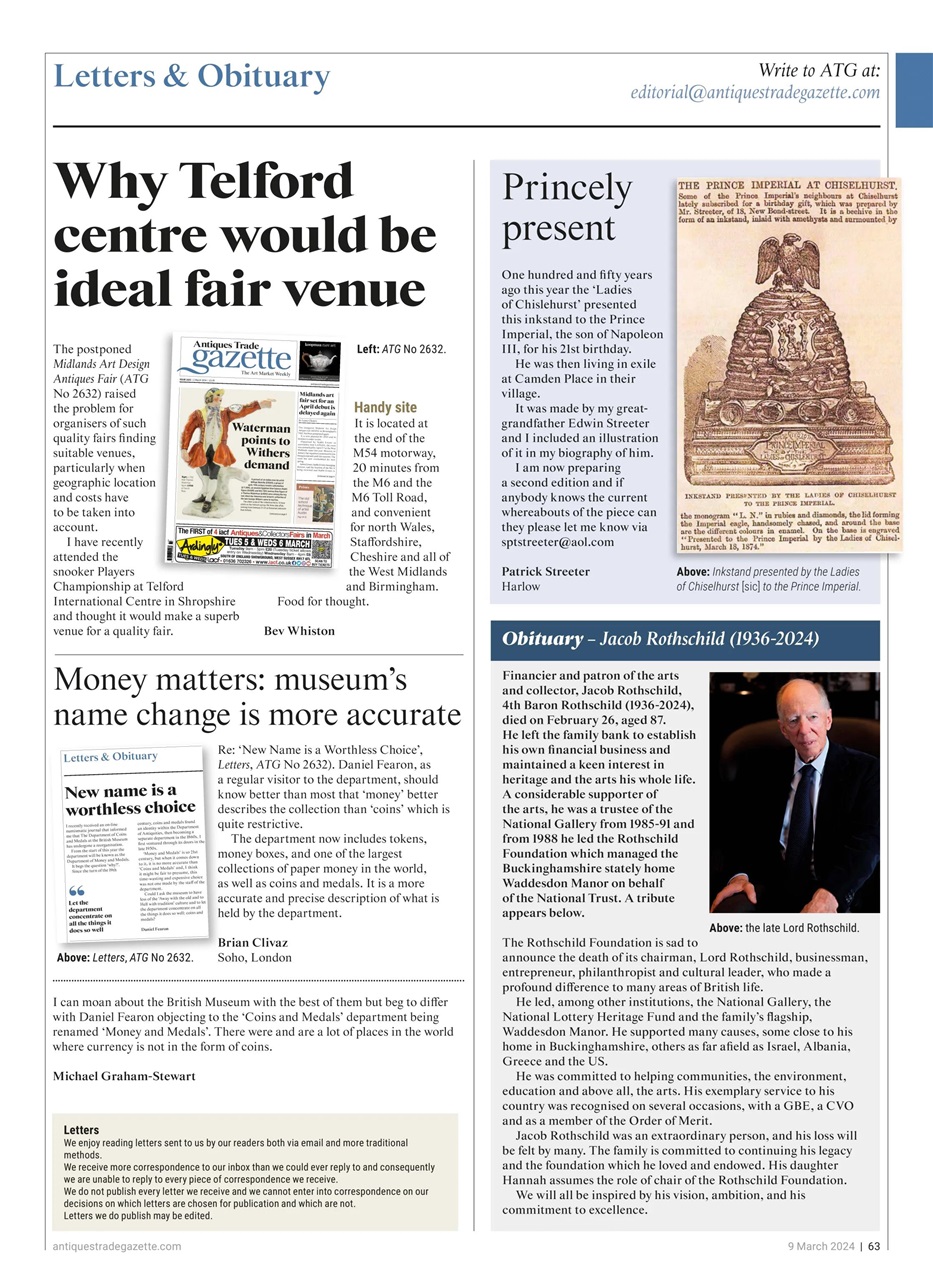 Antiques Trade Gazette Preview Pages