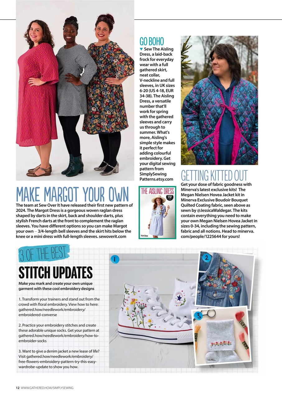 Simply Sewing Preview Pages