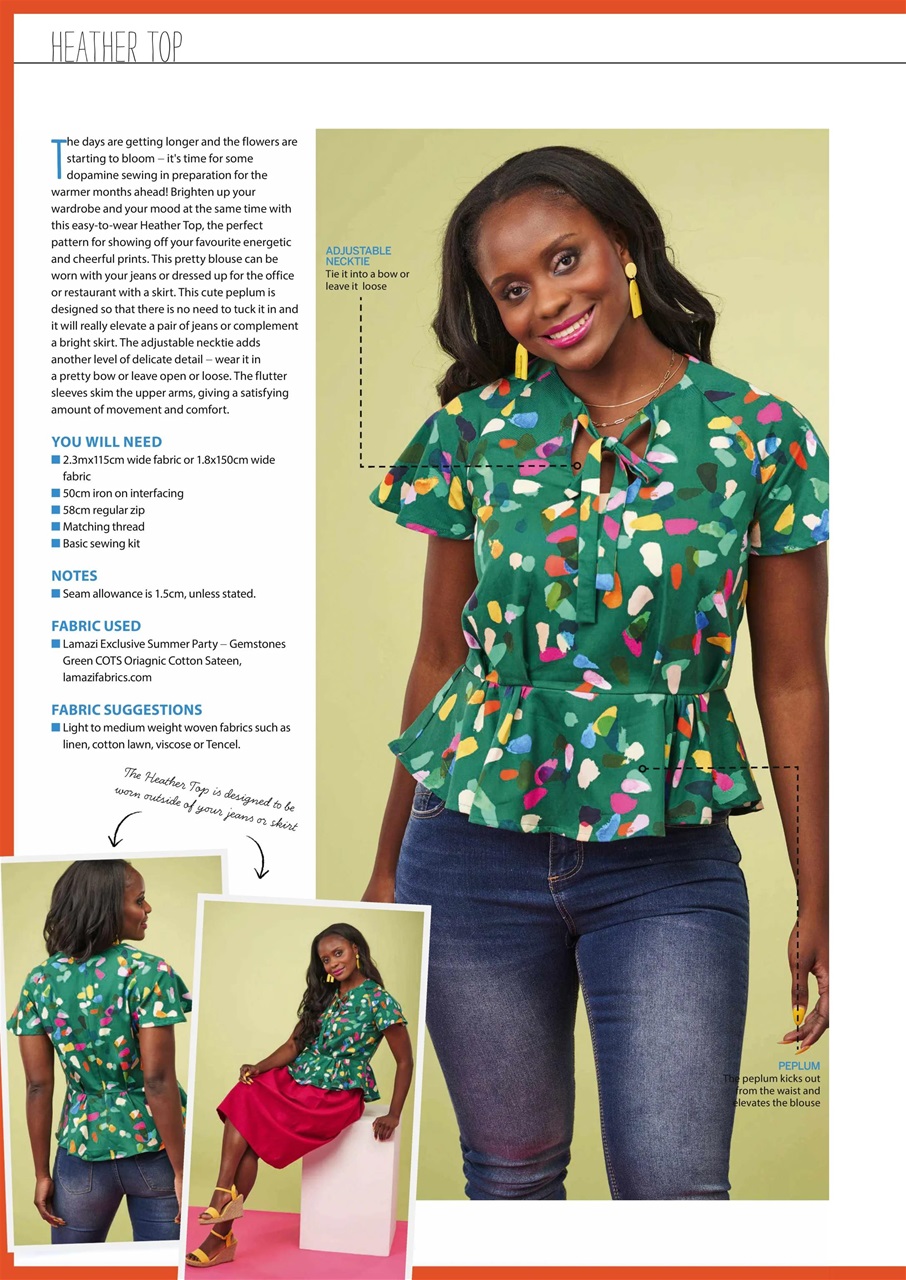 Simply Sewing Preview Pages