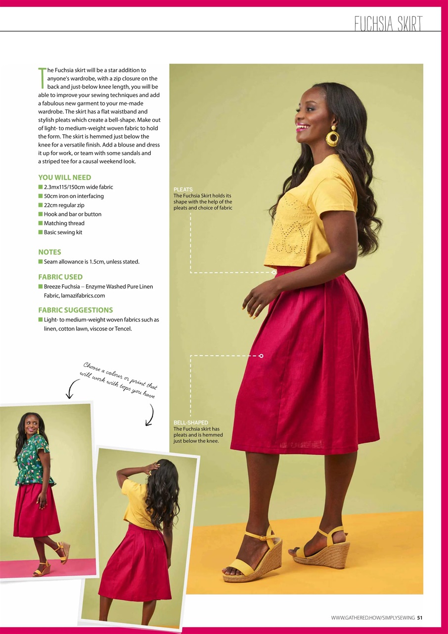 Simply Sewing Preview Pages