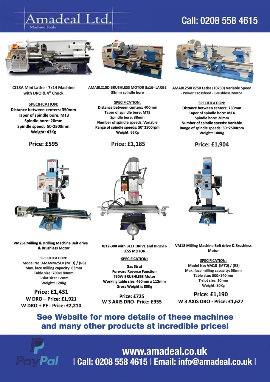 Model Engineer & Workshop Magazine Preview Pages
