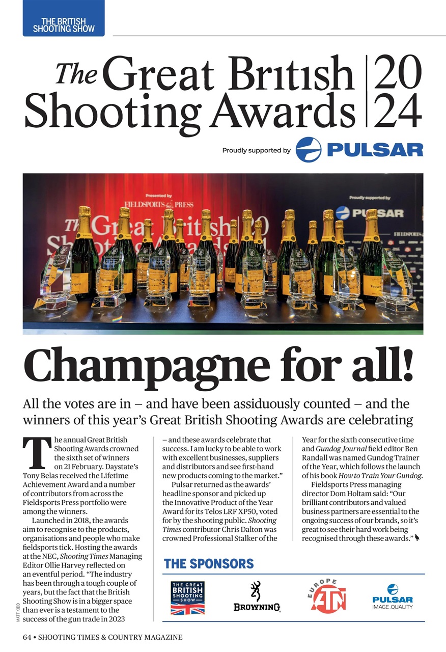 Shooting Times & Country Preview Pages