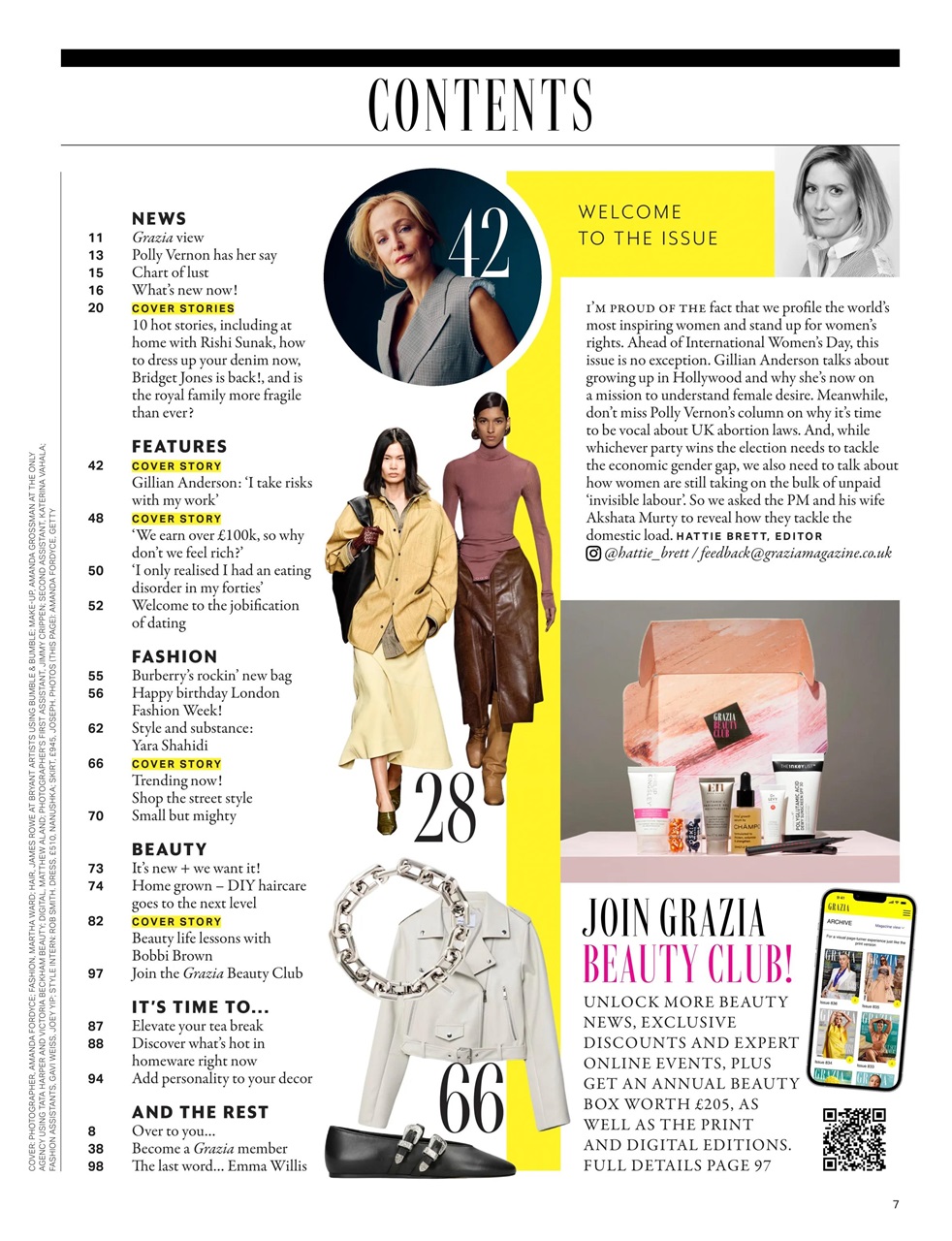 Grazia Preview Pages