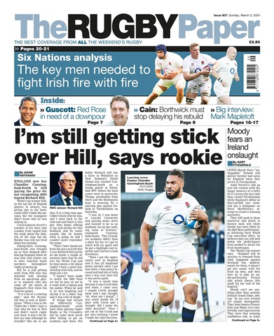The Rugby Paper issue 3rd March 2024