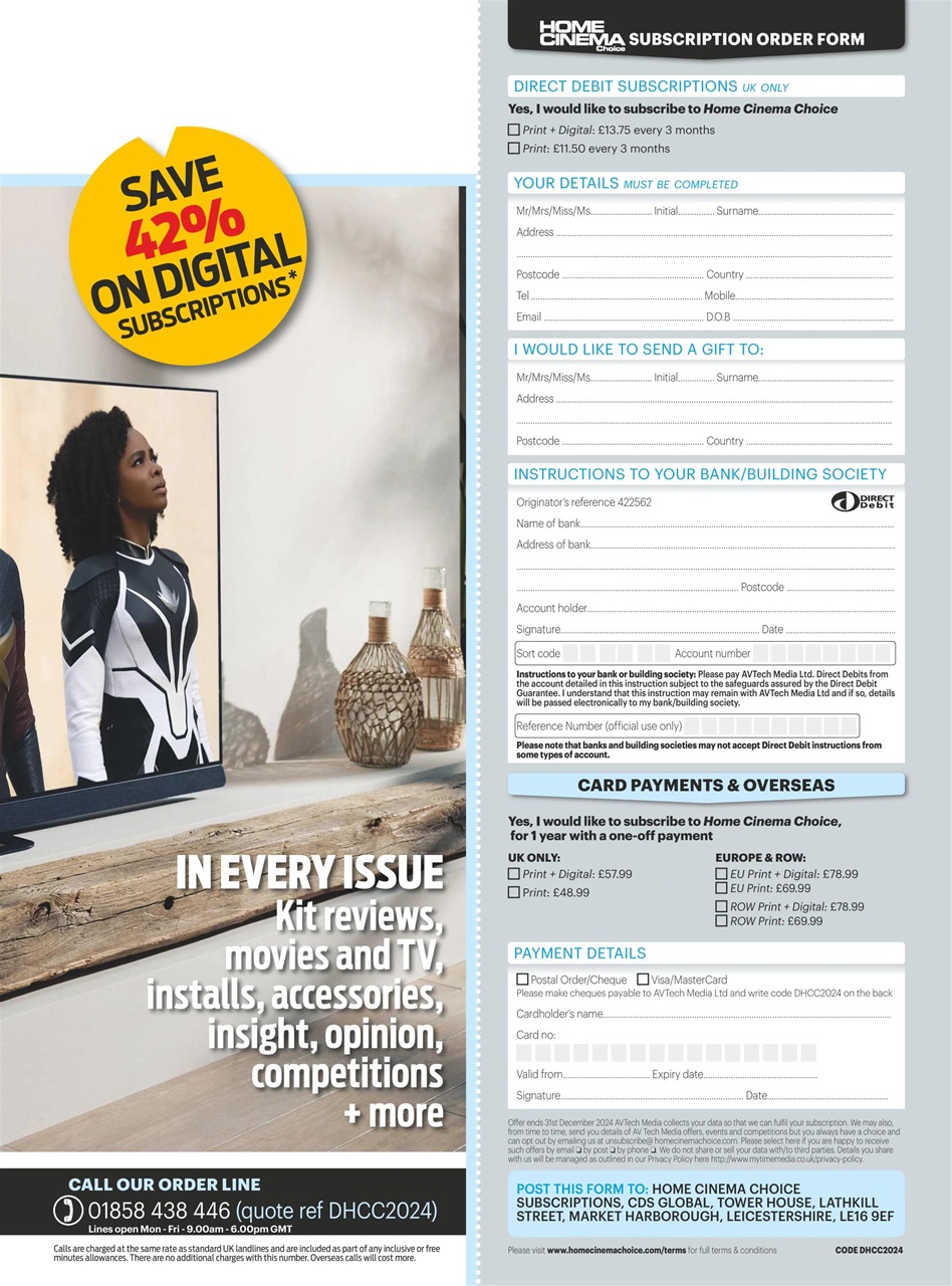 Home Cinema Choice Preview Pages