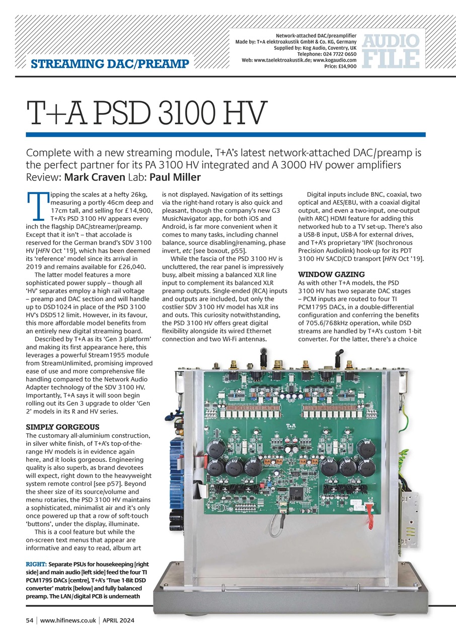 Hi-Fi News Preview Pages