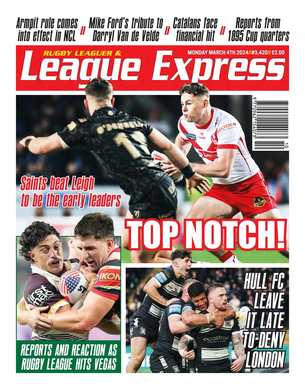 League Express Preview Pages
