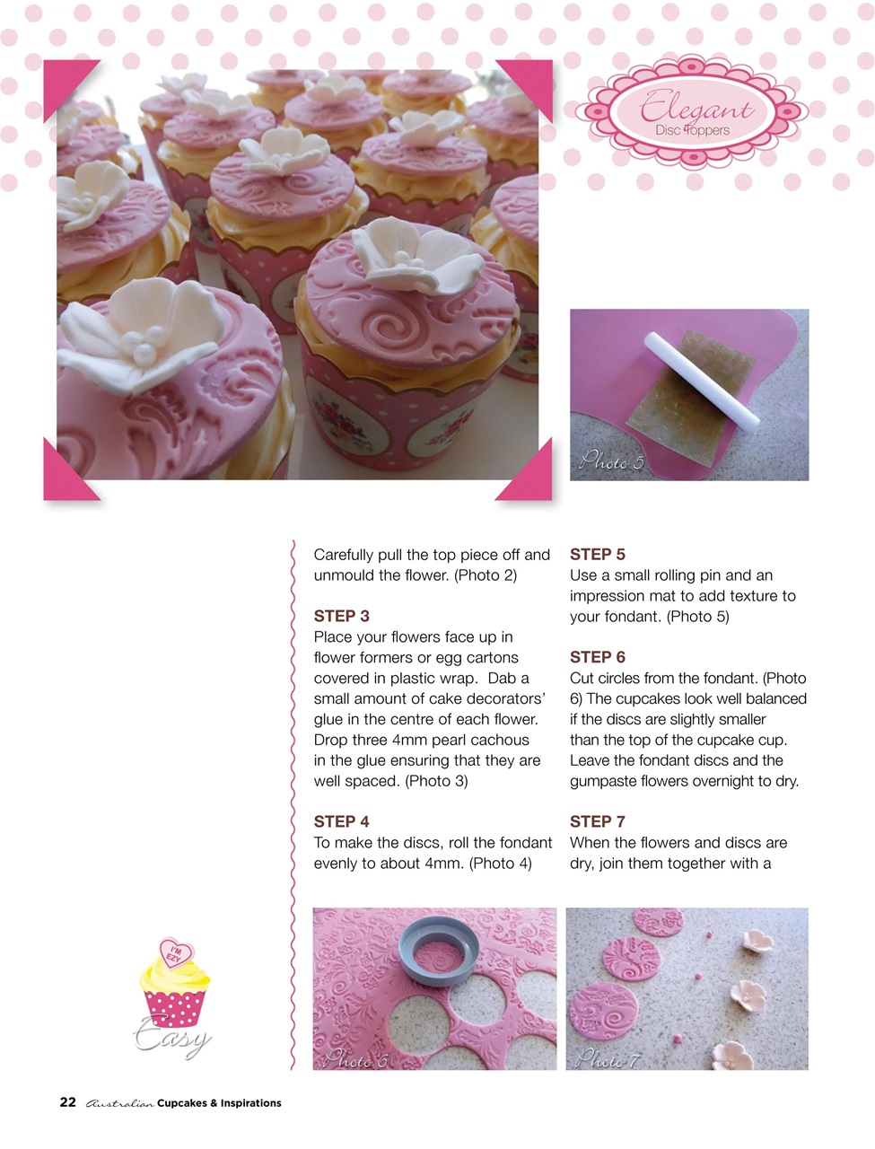 Australian Cupcakes and Inspirations Preview Pages