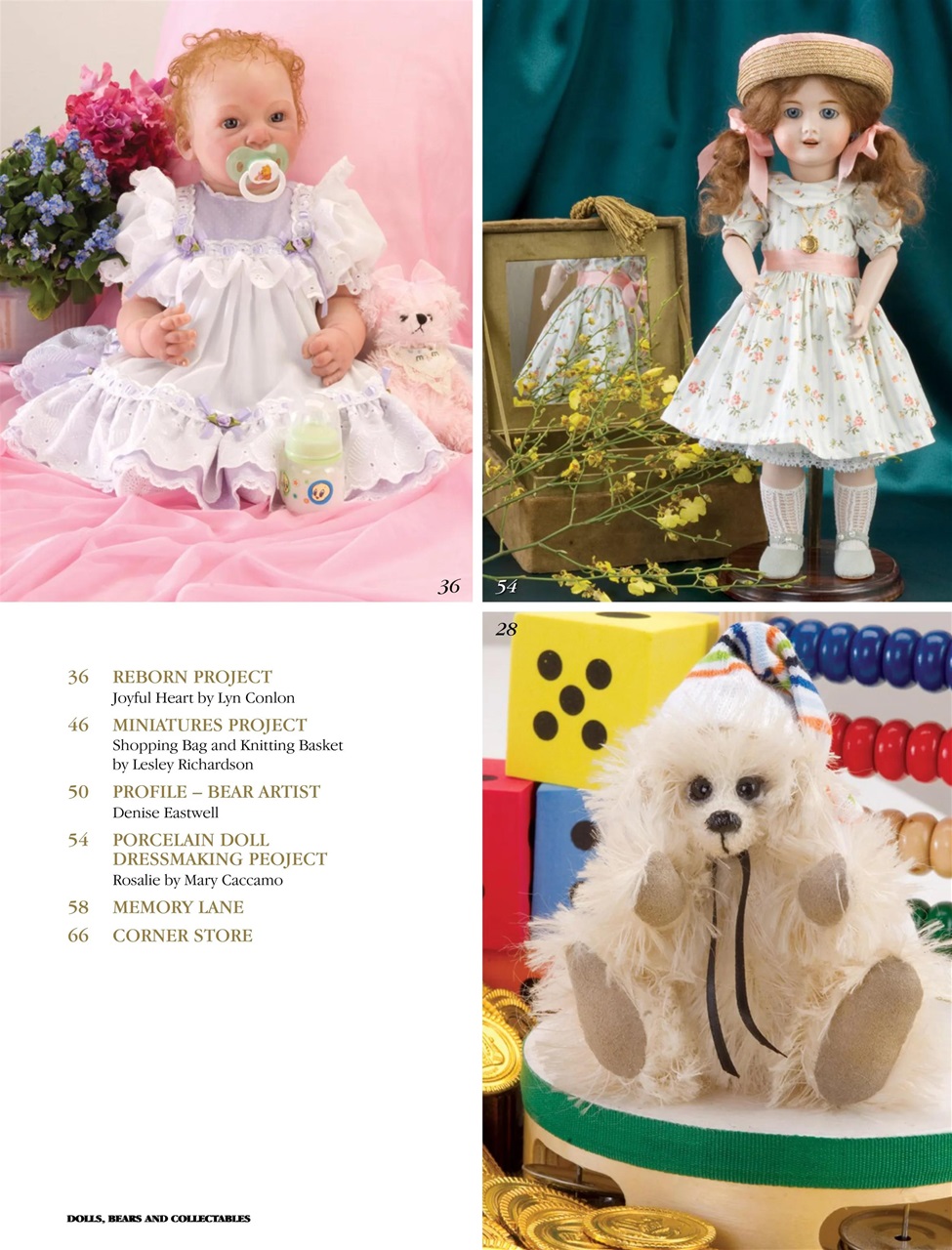 Dolls Bears & Collectables Preview Pages