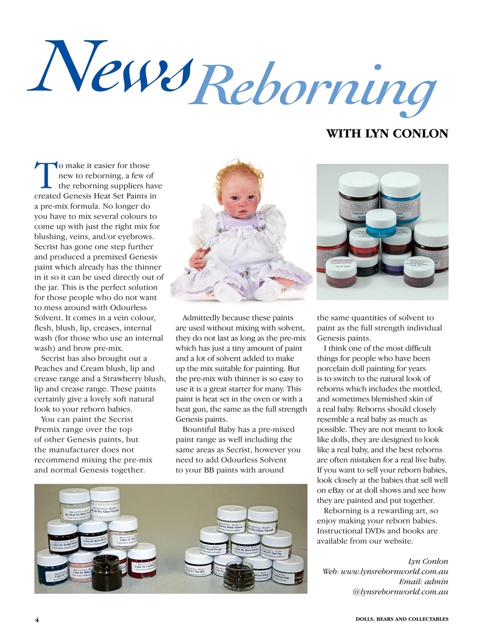 Dolls Bears & Collectables Preview Pages