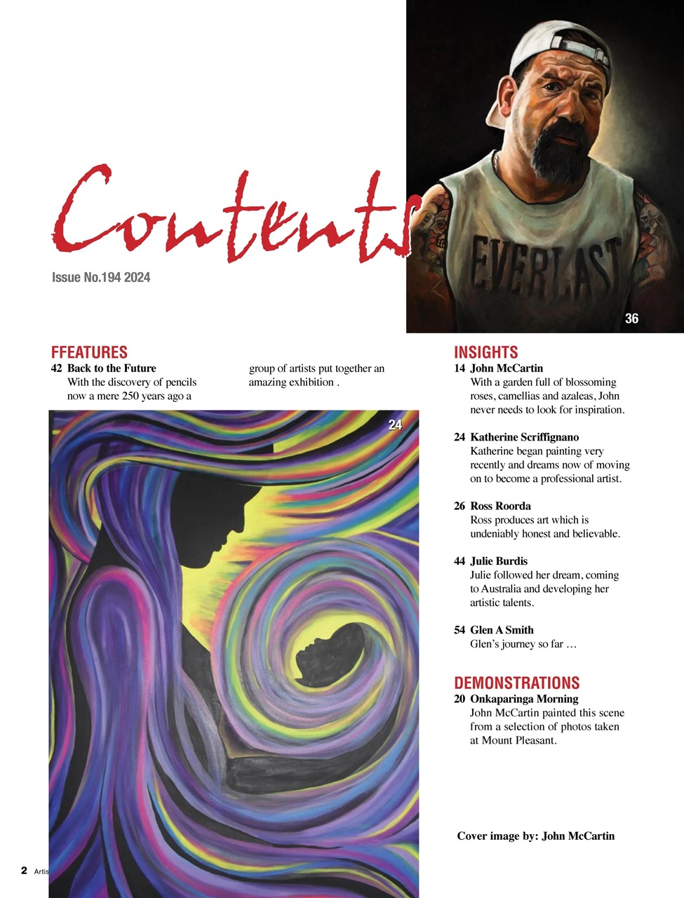 Artist's Palette Preview Pages