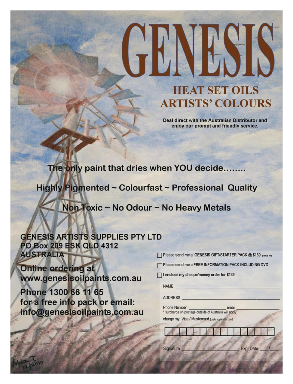 Artist's Palette Preview Pages