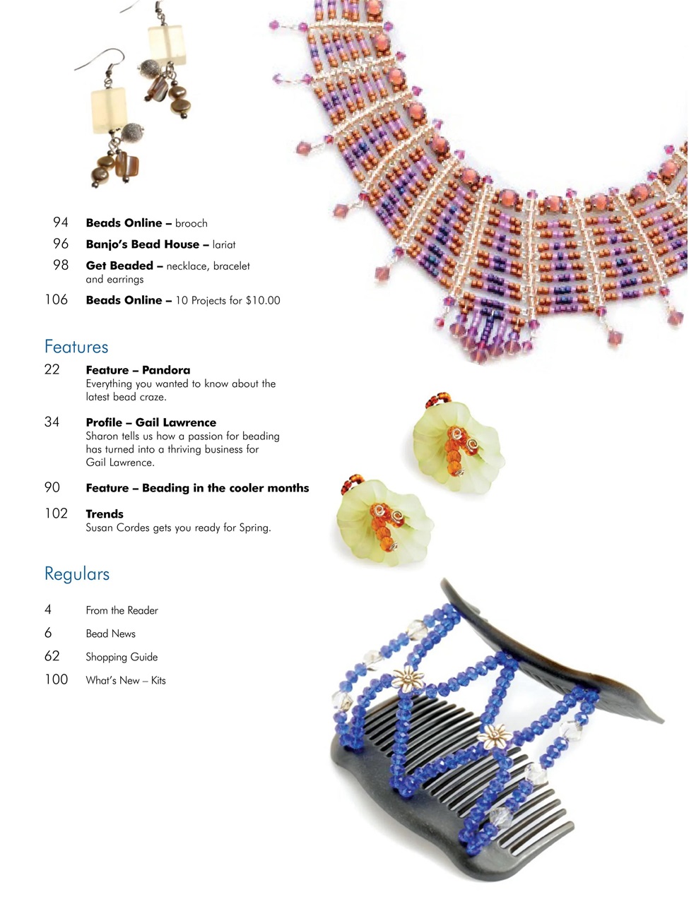 Creative Beading Preview Pages