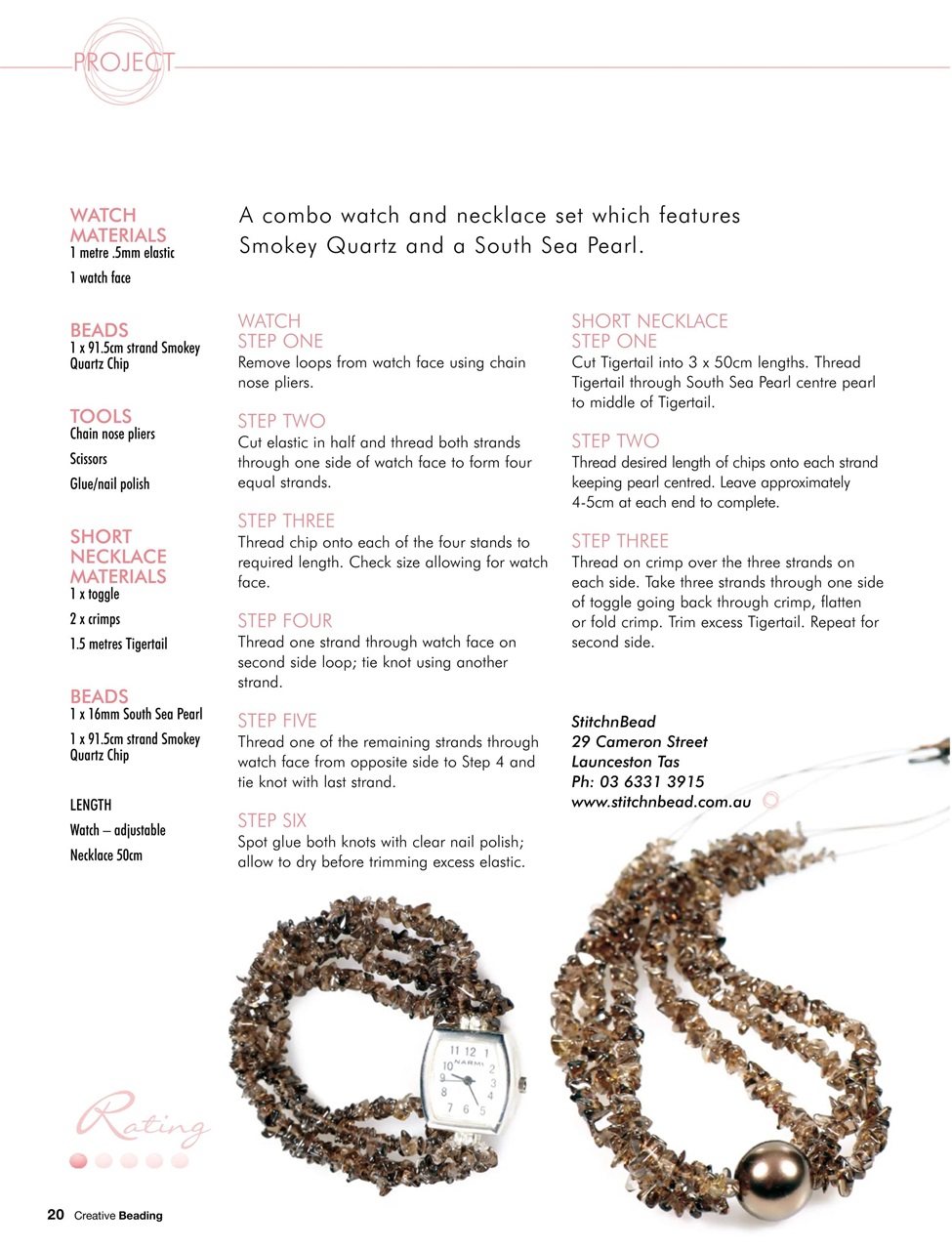 Creative Beading Preview Pages