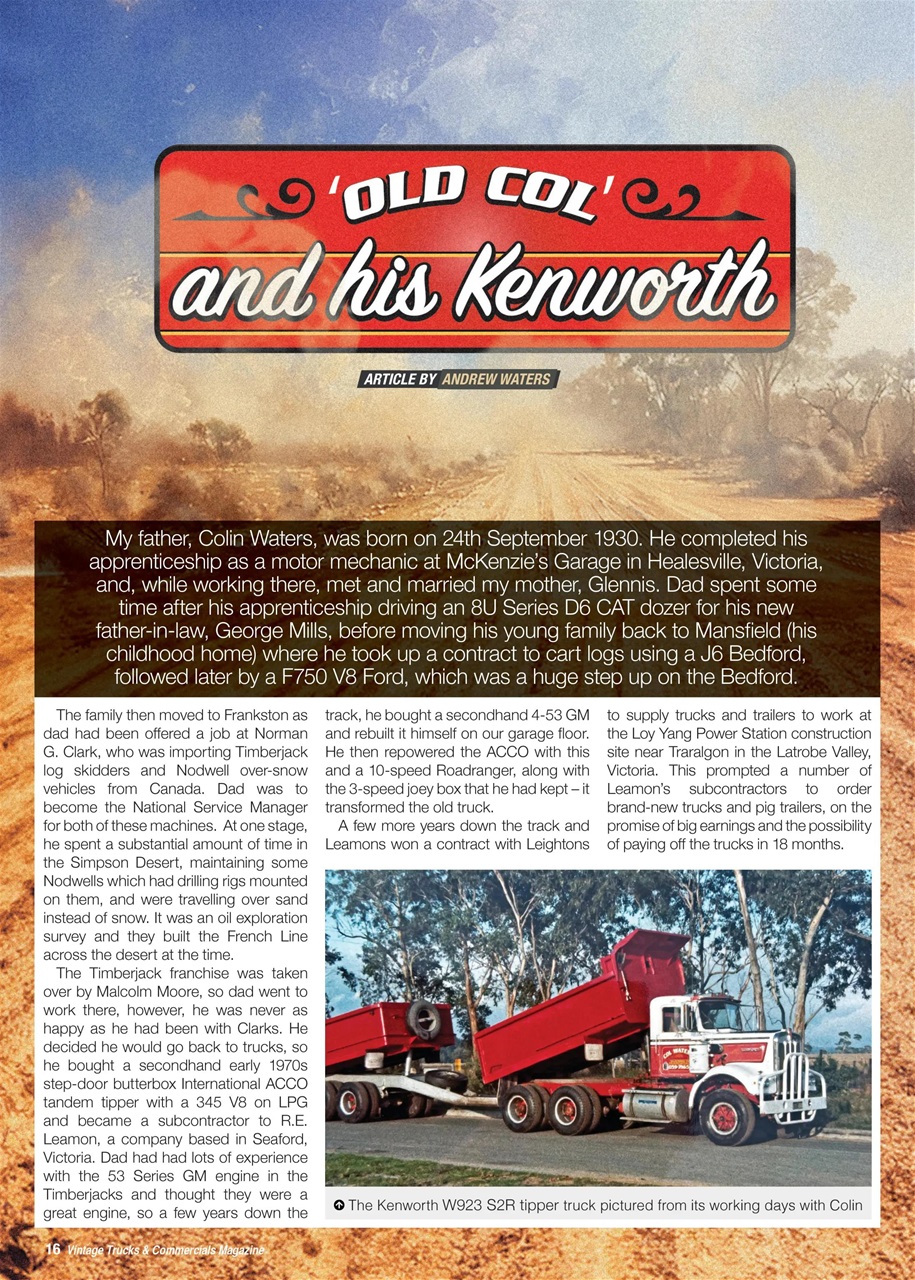 Vintage Trucks & Commercials Preview Pages