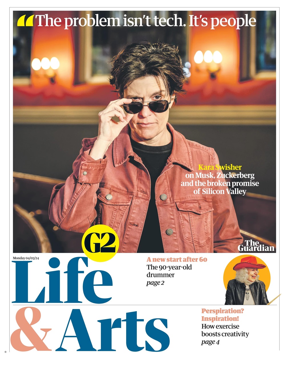 The Guardian Newspaper Preview Pages