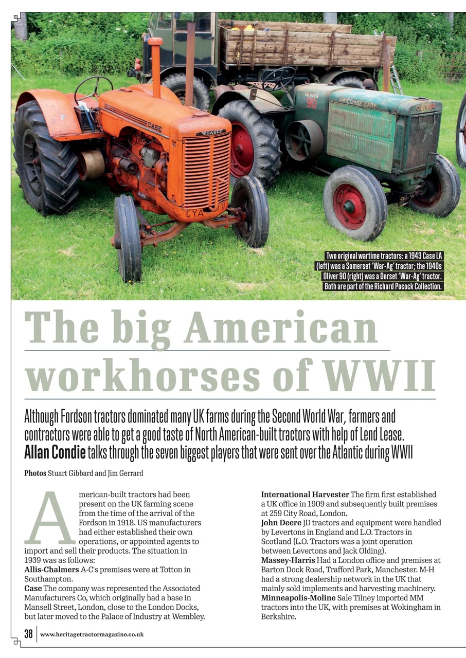 Classic Tractor Preview Pages