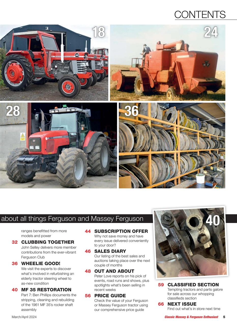 Classic Massey Preview Pages