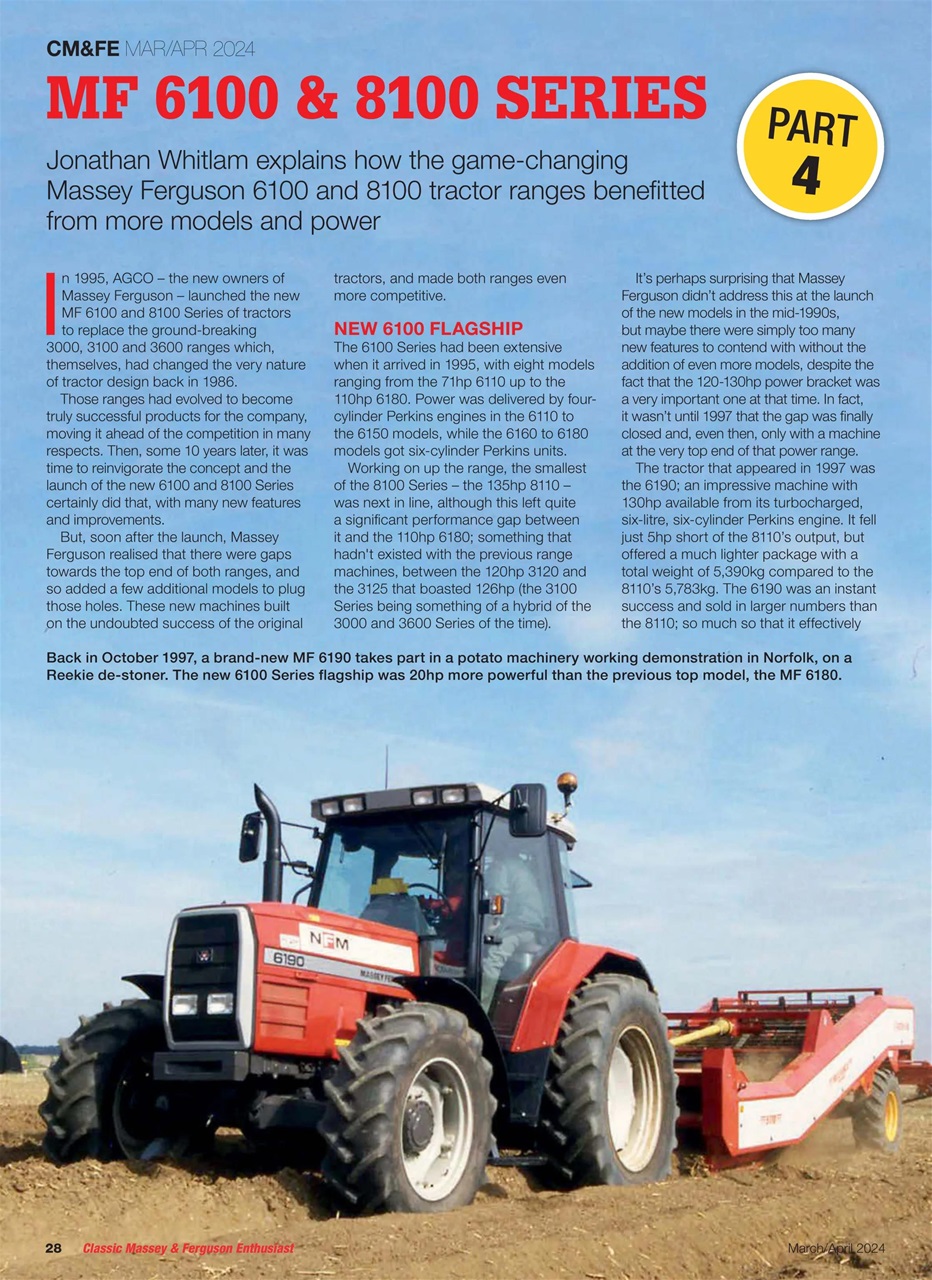 Classic Massey Preview Pages