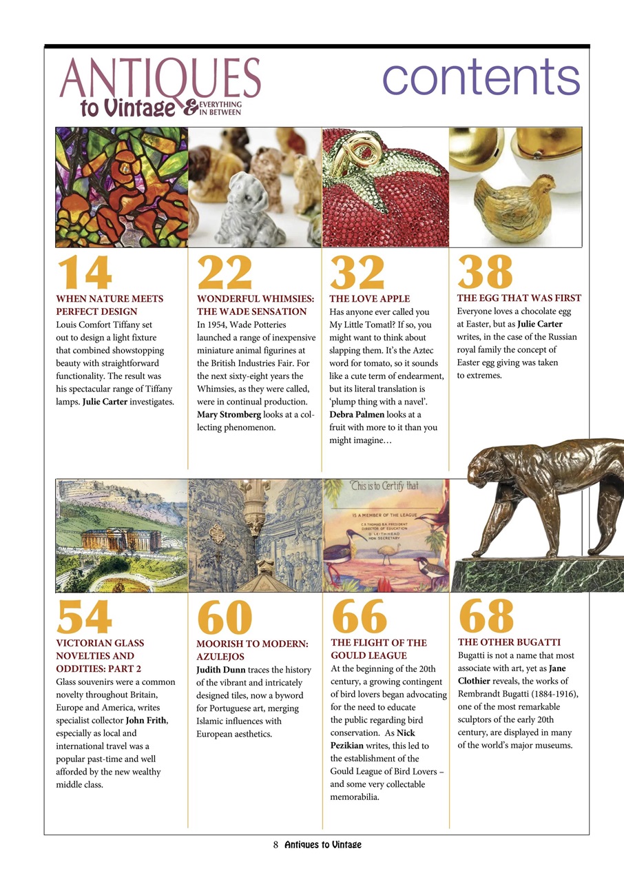 Antiques to Vintage Preview Pages