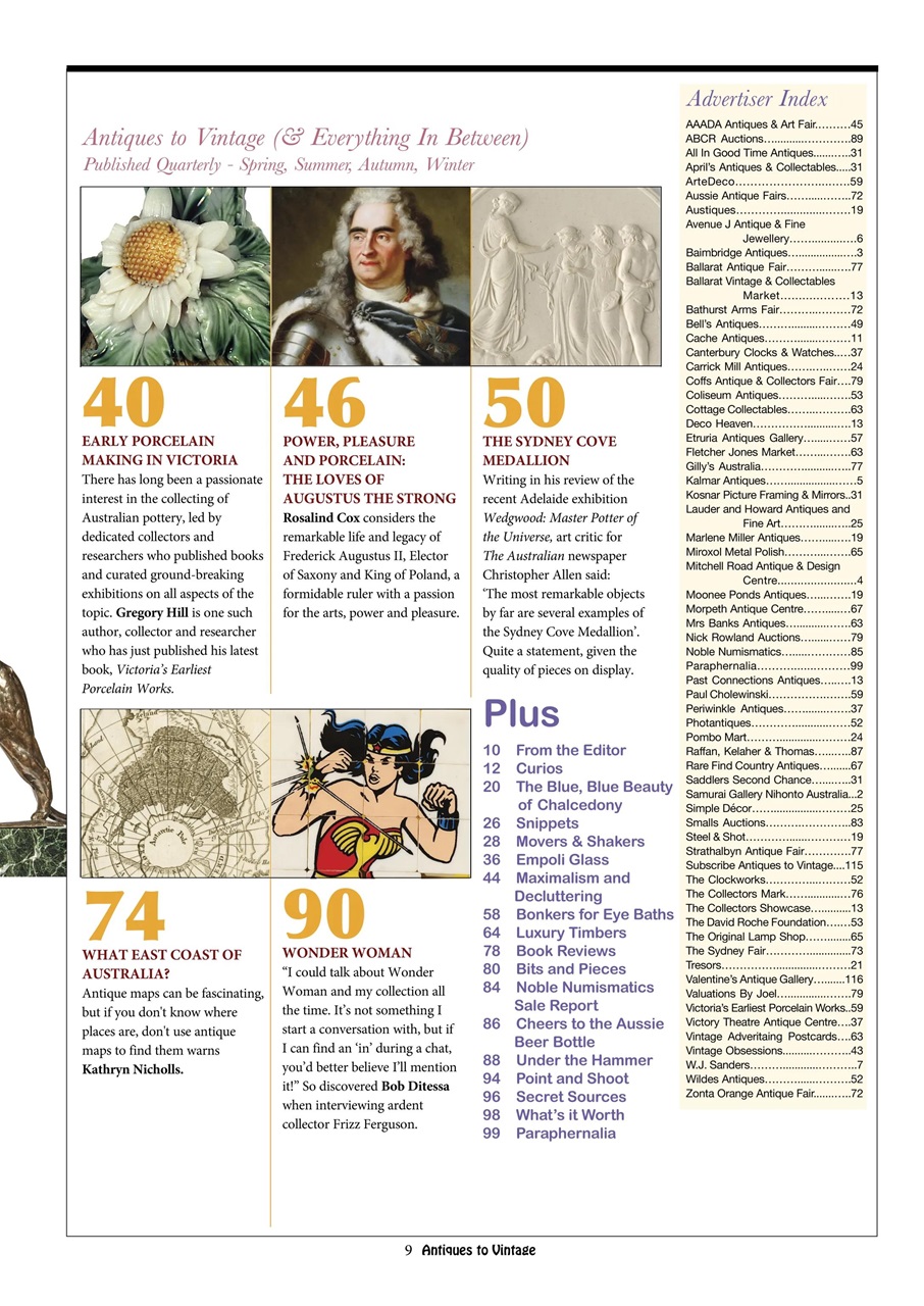 Antiques to Vintage Preview Pages