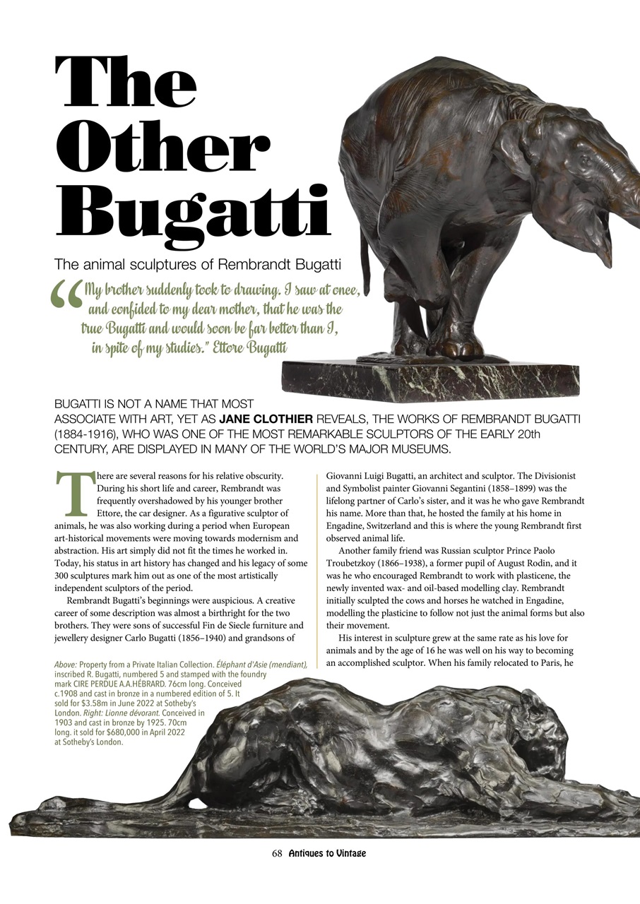 Antiques to Vintage Preview Pages