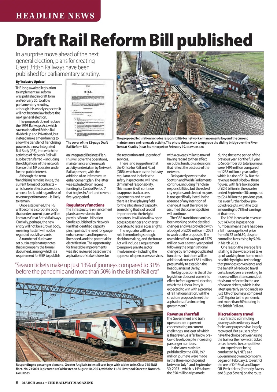 Railway Magazine Preview Pages