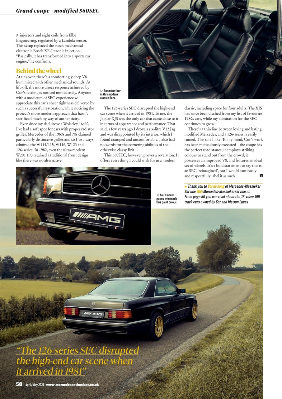 Mercedes Enthusiast Preview Pages