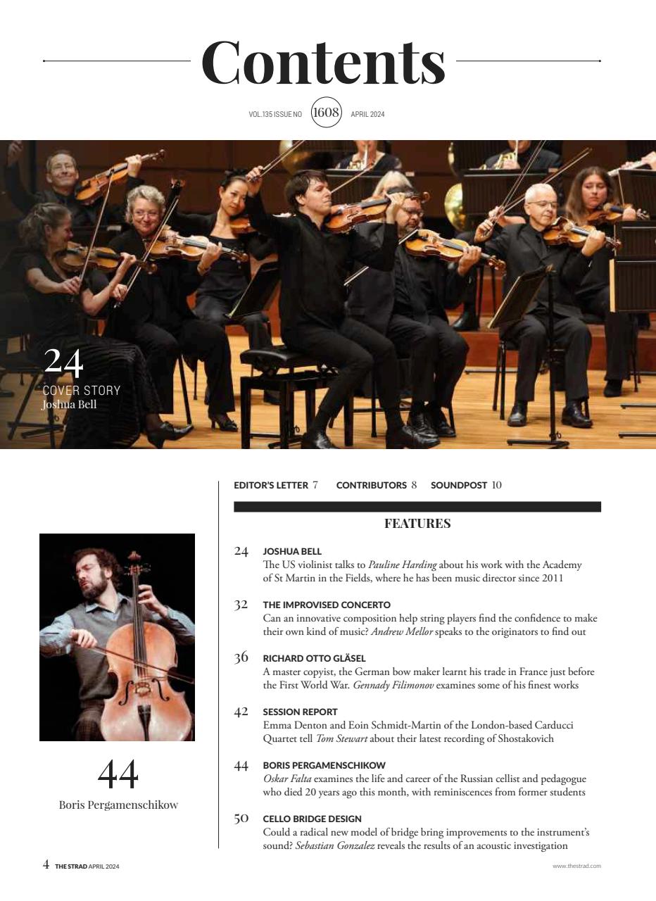 The Strad Preview Pages