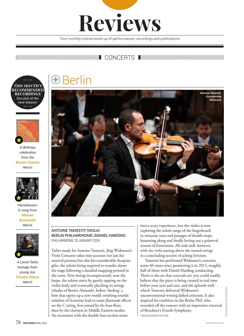 The Strad Preview Pages