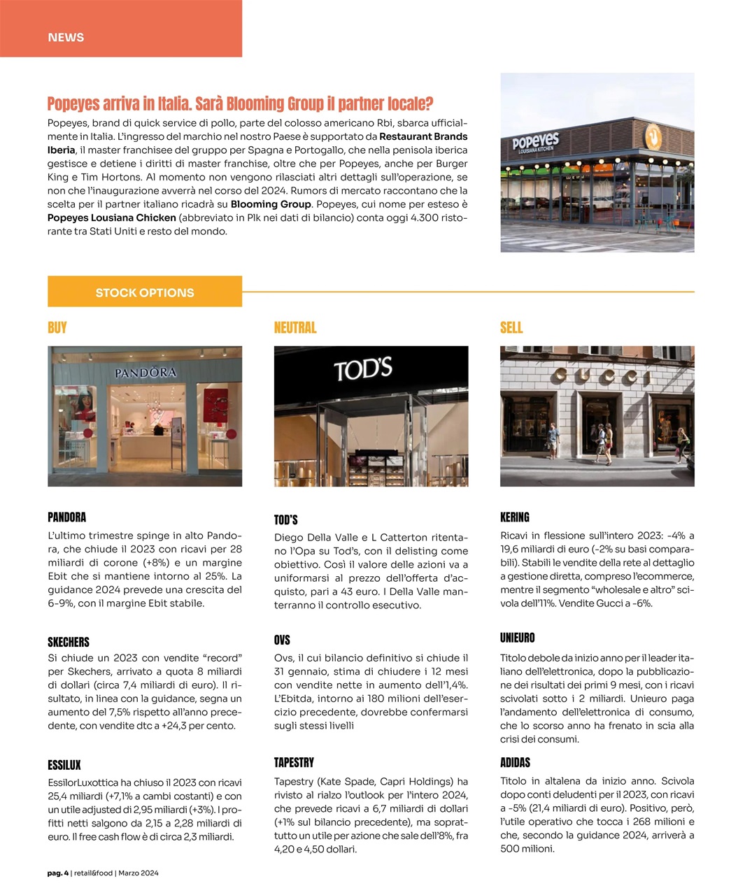 Retail&food Preview Pages