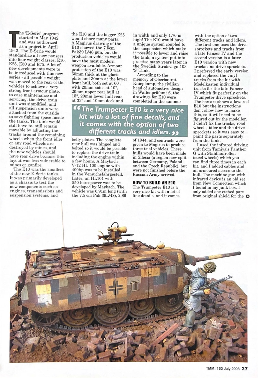 Tamiya Model Magazine Preview Pages