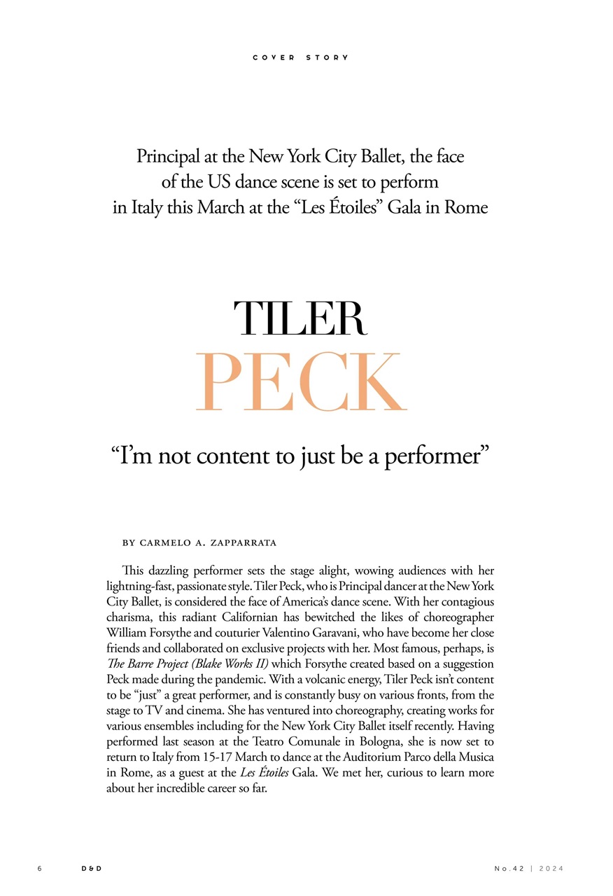 DANZA&DANZA International Preview Pages