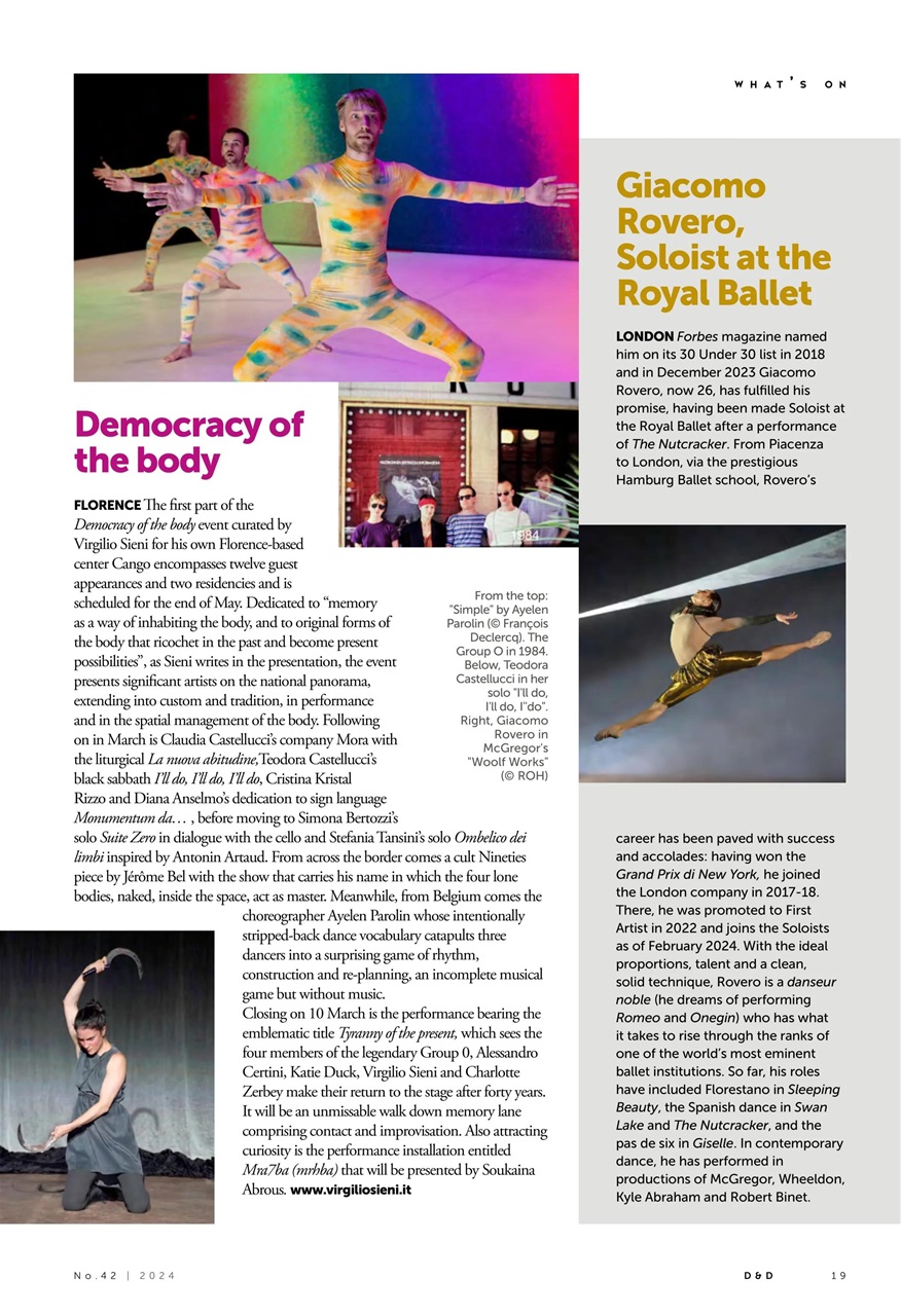 DANZA&DANZA International Preview Pages