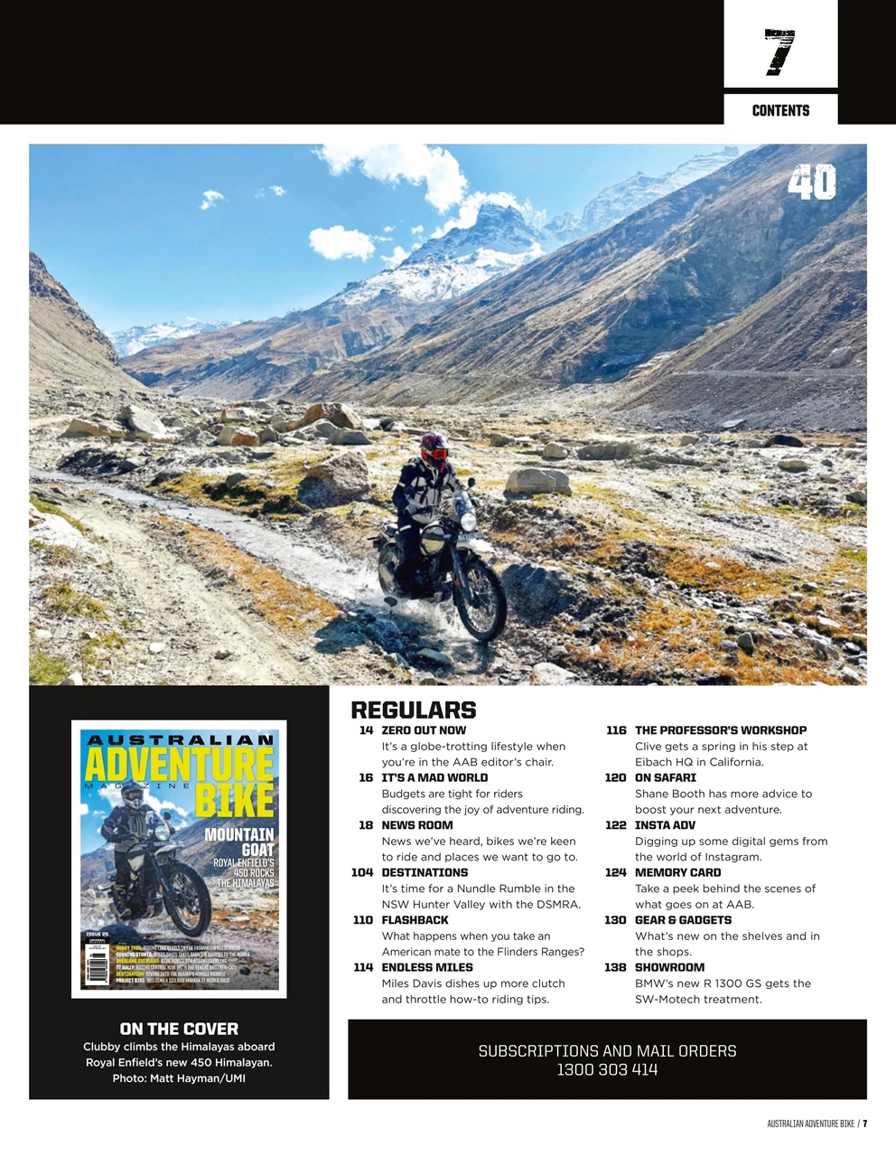 Australian Adventure Bike Preview Pages