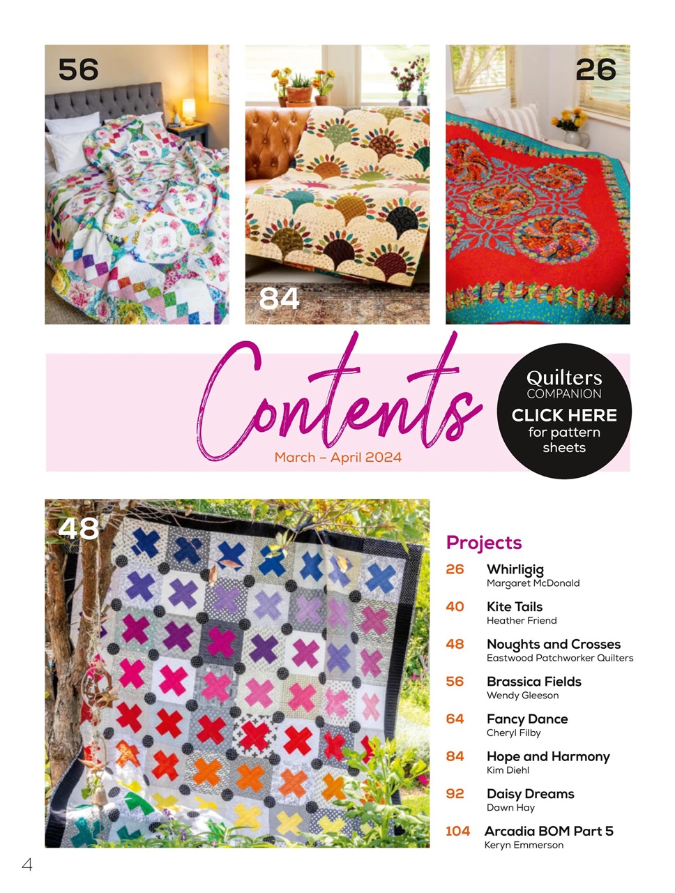 Quilters Companion Preview Pages