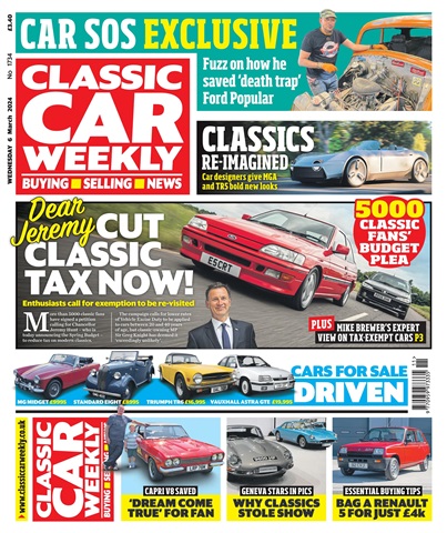 Classic Car Weekly issue 06-Mar-2024