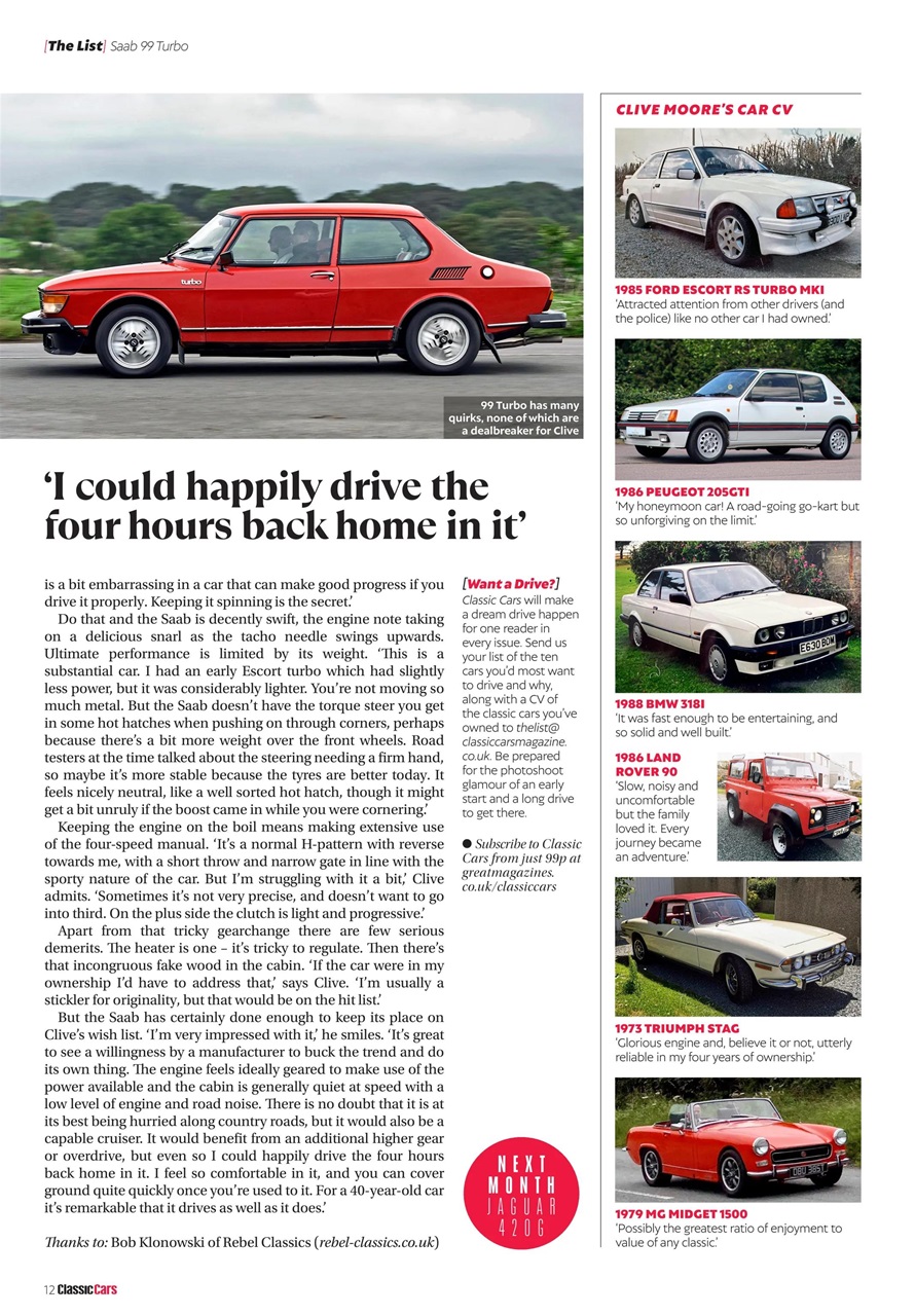 Classic Cars Preview Pages